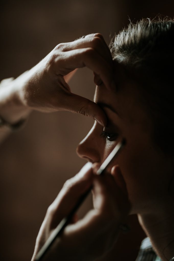 Maquillage de la mariée