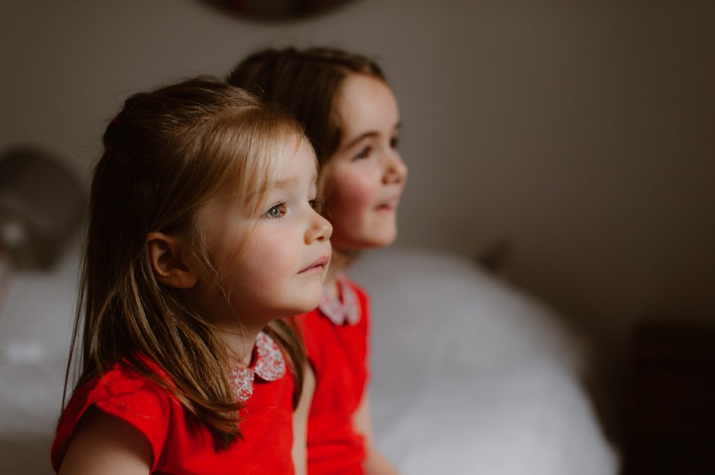 Visages de petites filles