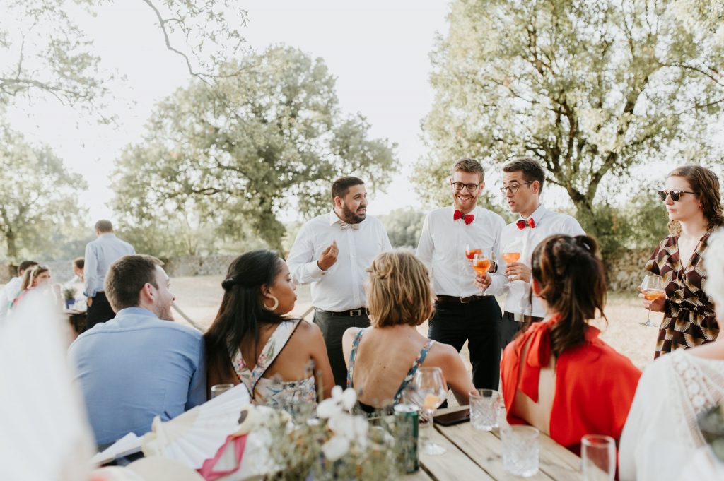 Vin d'honneur avec les invités