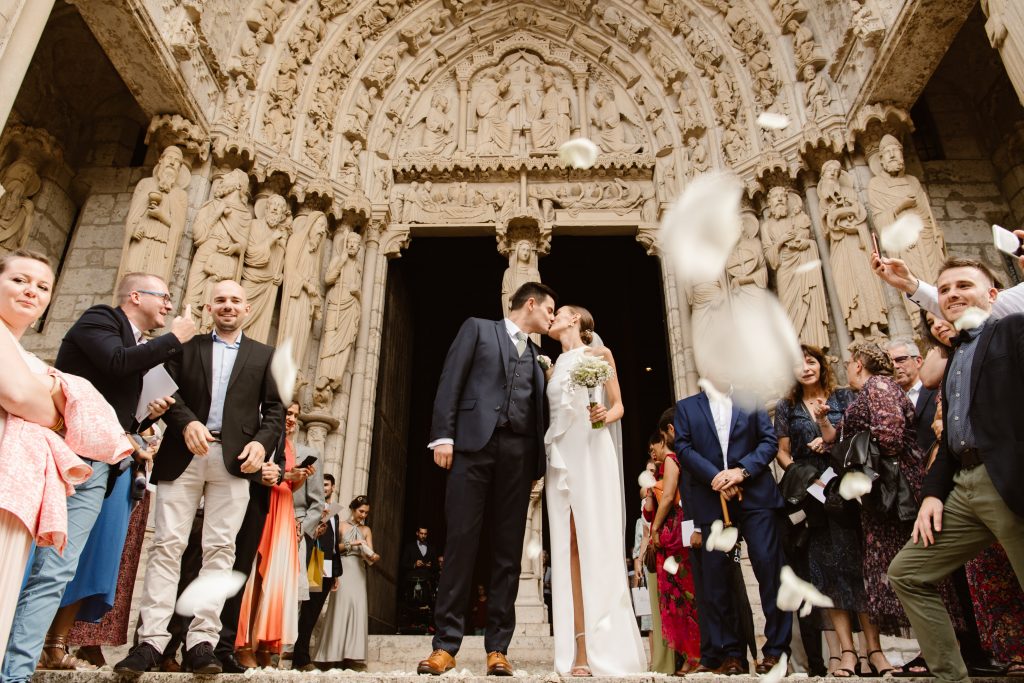 mariage à la cathédrale de chartres